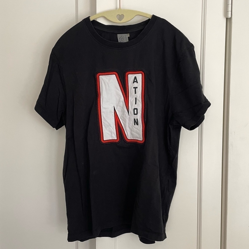 P.E Nation Black Embroidered Shirt